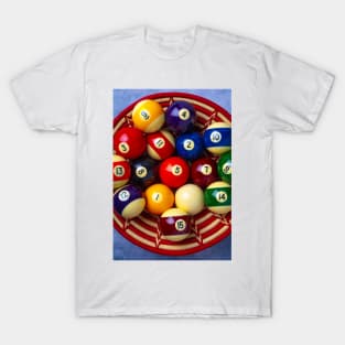 Basket Full of Billard Balls T-Shirt